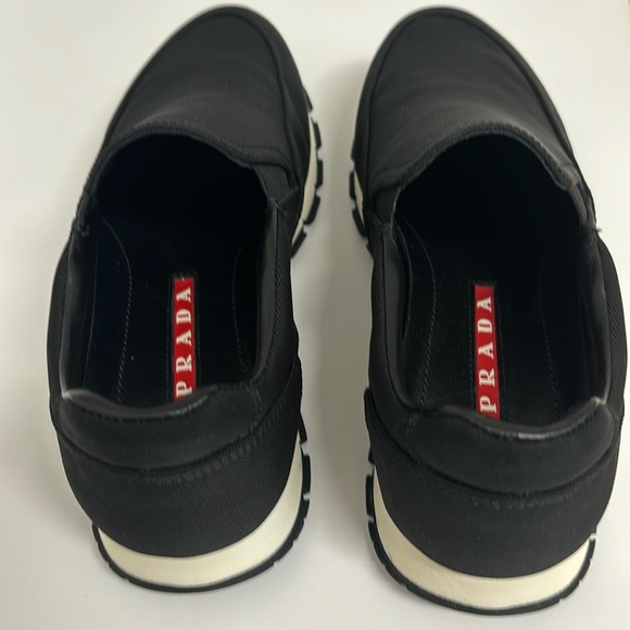 PRADA NYLON SLIDE ON SNEAKER - Picture 10 of 12